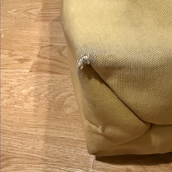 Authentic Vintage Gucci Sherry Line Tan Canvas Tote with Signature Straps - Picture 6 of 16